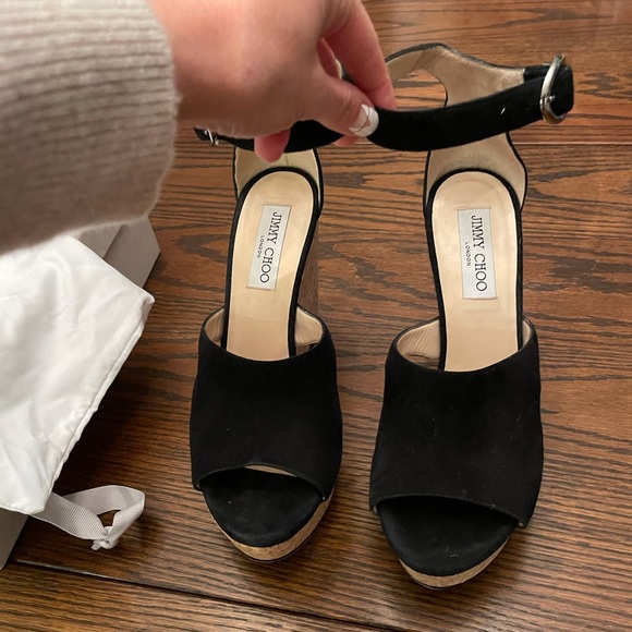 Jimmy Choo Neyo 120 Wedge - Picture 1 of 6